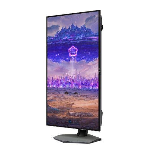 AOC AGON PRO AGP277QKDC computer monitor 67.3 cm (26.5") 2560 x 1440 pixels Quad HD OLED Grey