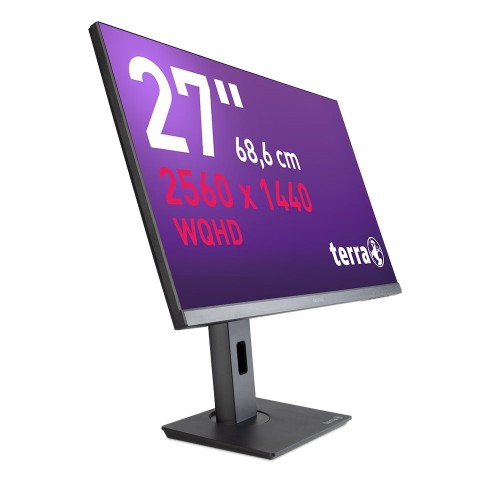 TERRA 3030223 computer monitor 68.6 cm (27") 2560 x 1440 pixels Wide Quad HD LCD Black