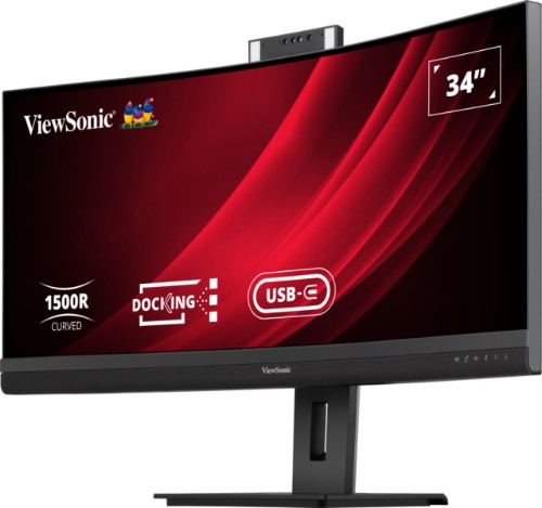 Viewsonic VG3457CV LED display 86.4 cm (34") 3440 x 1440 pixels UltraWide Quad HD Black