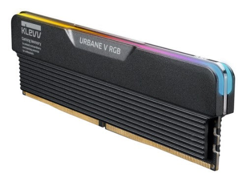Klevv 32GB (2X16GB) 6400MHz CL30 DDR5 GAMING RAM MODULE 30-38-38-78 1.35V URBANE V RGB BLACK KIT