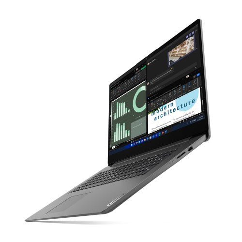 Lenovo V17 G4 IRU Intel® Core™ i5 i5-13420H Laptop 43.9 cm (17.3") Full HD 16 GB DDR4-SDRAM 512 GB SSD Wi-Fi 6 (802.11ax) Windows 11 Home German Grey