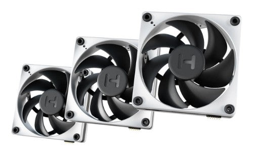 HYTE THICC FP12 Processor Fan 12 cm Black, White 3 pc(s)