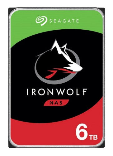 Seagate IronWolf ST6000VN001 internal hard drive 6 TB 5400 RPM 256 MB 3.5" Serial ATA III