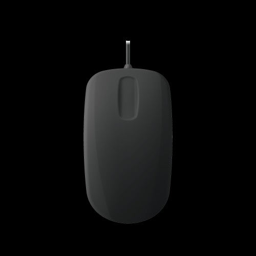 Contour Design Active Key Contour QuickClean Medical Mouse IP68 Scroll Sensor Wired Black PMH3