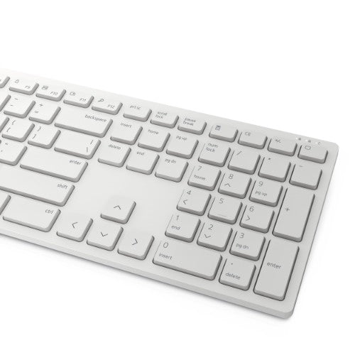 DELL Pro Keyboard and Mouse - KM5221W - German (QWERTZ) - White