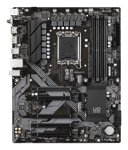 GIGABYTE B760 DS3H AX DDR4 Motherboard - Supports Intel Core 14th CPUs, 8+2+1 Phases Digital VRM, up to 5333MHz DDR4 (OC), 2xPCIe 4.0 M.2, Wi-Fi 6E, GbE LAN, USB 3.2 Gen 2