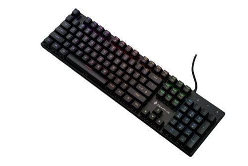 Verbatim KingPin M2 keyboard Gaming USB QWERTZ UK English Black