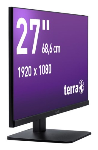 TERRA 2727W computer monitor 68.6 cm (27") 1920 x 1080 pixels Full HD LCD Black