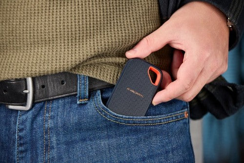 SanDisk Extreme Portable SSD (V3) 1 TB USB Type-C USB 3.2 Gen 2x2 Red, Blue
