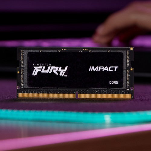 Kingston Technology FURY 16GB 4800MT/s DDR5 CL38 SODIMM (Kit of 2) Impact
