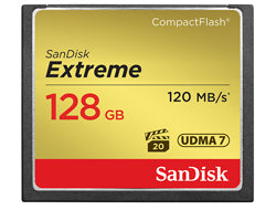 SanDisk CF Extreme 128GB CompactFlash