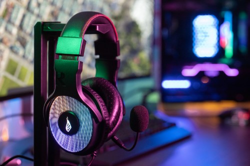 SureFire Harrier 360 Headset Wired Head-band Gaming USB Type-A Carbon