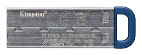 Kingston Technology DataTraveler 64GB Kyson 220MB/s Metal USB 3.2 Gen 1