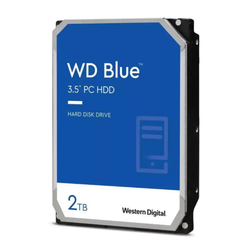 Western Digital Blue internal hard drive 2 TB 7200 RPM 256 MB 3.5" Serial ATA