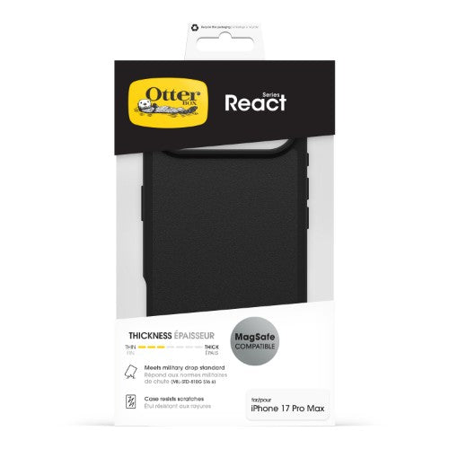 OtterBox React MagSafe Series for Apple iPhone Air, black