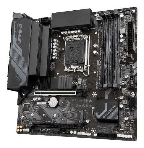 GIGABYTE B760M GAMING X DDR4 Motherboard - Supports Intel Core 14th Gen CPUs, 8+1+1 Phases Digital VRM, up to 5333MHz DDR4 (OC), 2xPCIe 4.0 M.2, 2.5GbE LAN, USB 3.2 Gen2