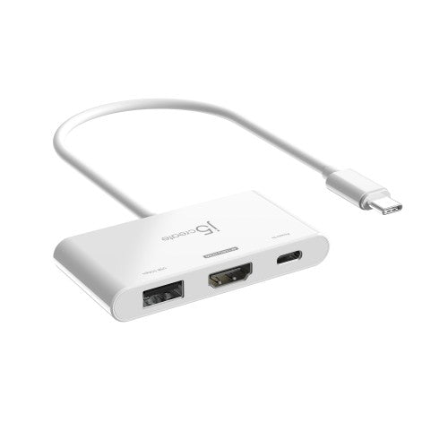 j5create JCA399 USB-C® to HDMI™ 4K144Hz & USB™ 3.2 with Power Delivery 100W, Black