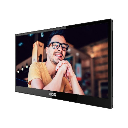AOC T2 16T3EA computer monitor 39.6 cm (15.6") 1920 x 1080 pixels Full HD Black