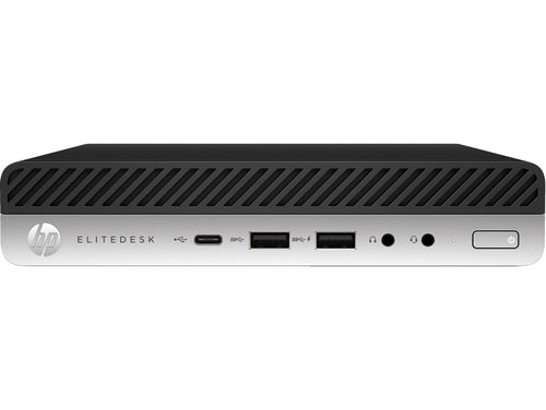T1A HP EliteDesk 800 G5 Refurbished Intel® Core™ i5 i5-9500 8 GB DDR4-SDRAM 256 GB SSD Windows 11 Pro Mini PC Black, Silver