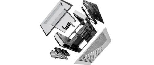 HYTE Y60 Midi Tower Black, White