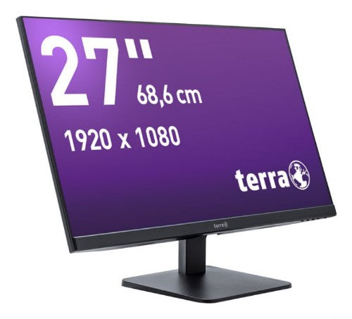 TERRA 2727W computer monitor 68.6 cm (27") 1920 x 1080 pixels Full HD LCD Black