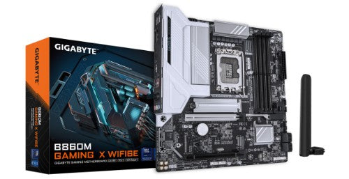 GIGABYTE B860M GAMING X WIFI6E Motherboard - Intel Core Ultra Series CPUs, 8+1+2+2 Phases VRM, up to 9200MHz DDR5, 1xPCIe 5.0 + 1xPCIe 4.0 M.2, 2.5GbE LAN, WIFI 6E, USB 4