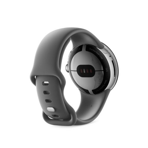 Google Pixel Watch AMOLED 41 mm Digital Silver Wi-Fi GPS (satellite)