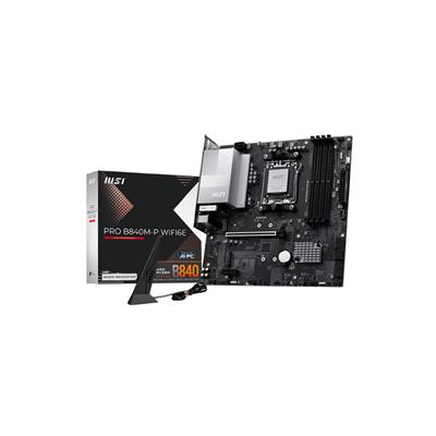 MSI PRO B840M-P WIFI6E motherboard AMD B840 Socket AM5 micro ATX