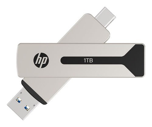 HP 911 Pro USB flash drive 512 GB USB Type-A / USB Type-C 3.2 Gen 2 (3.1 Gen 2) Silver