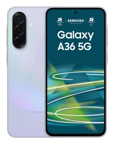 Samsung Galaxy A36 5G 17 cm (6.7") Dual SIM Android 15 USB Type-C 6 GB 128 GB 5000 mAh Lavender