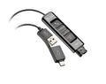 HP Poly DA85 USB to QD Black Adapter TAA