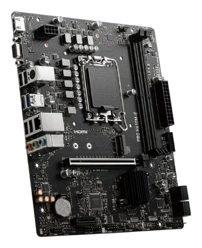 MSI PRO H610M-E motherboard Intel H610 LGA 1700 micro ATX