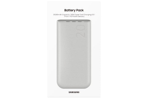 Samsung EB-P4520XUEGEU power bank 20000 mAh Beige