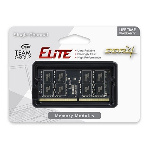 Team Group ELITE TED416G3200C22-S01 memory module 16 GB 1 x 16 GB DDR4 260-pin SO-DIMM