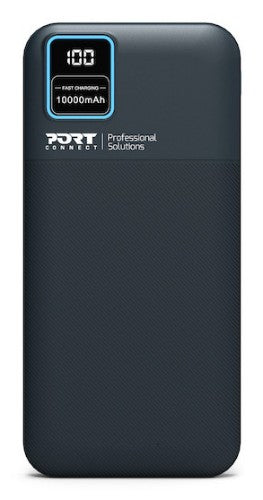 Port Designs 907001 power bank Lithium Polymer (LiPo) 10000 mAh Black