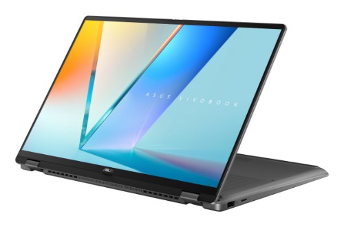 ASUS Vivobook 16 Flip TP3607SH-RJ028W Copilot+ PC Intel Core Ultra 7 256V Hybrid (2-in-1) 40.6 cm (16") Touchscreen 3K 16 GB LPDDR5x-SDRAM 1 TB SSD NVIDIA® GeForce RTX™ 5050 Wi-Fi 7 (802.11be) Windows 11 Home Black, Grey