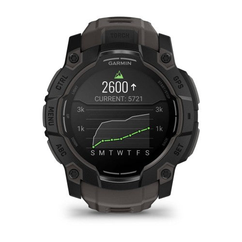 Garmin Instinct 3 AMOLED 3.3 cm (1.3") 50 mm Digital 416 x 416 pixels Touchscreen Black GPS (satellite)