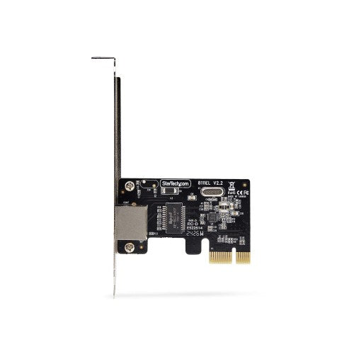 StarTech.com 1-Port Gigabit PCIe Network Adapter Card, 10/100/1000Mbps PCI Express LAN Card, NIC, Realtek RTL8111H, Works with Windows and Linux, TAA Compliant