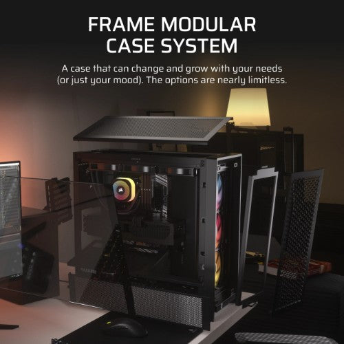 Corsair FRAME 4000D RS ARGB Midi Tower Black