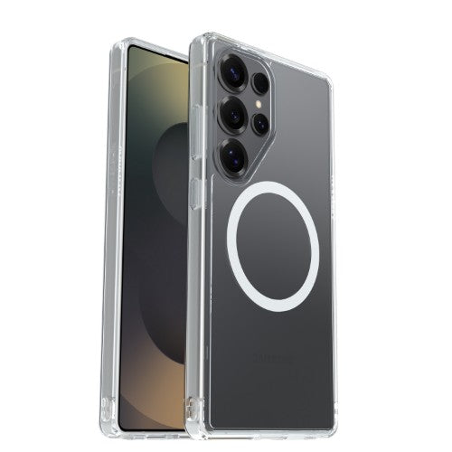 OtterBox Symmetry Series Clear with Magnets for Samsung Galaxy S25 Ultra, transparent