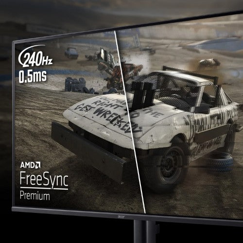 Acer KG0 Nitro KG270W3bmiipx - 27" FHD (1920x1080), IPS, 240Hz, 1ms, HDR10, FreeSync Premium UK, Black
