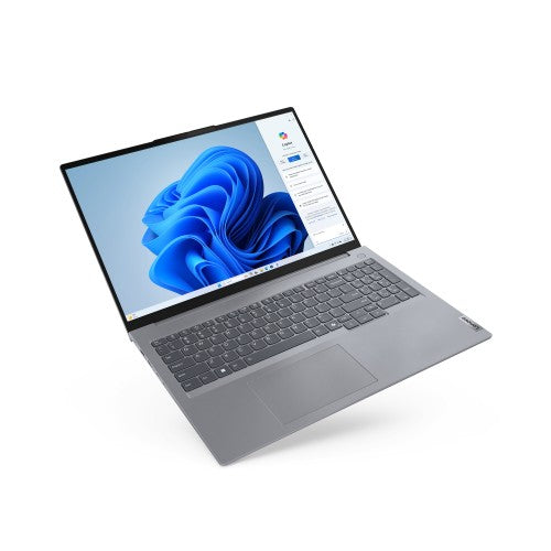 Lenovo ThinkBook 16 G7 ARP AMD Ryzen™ 5 7535HS Laptop 40.6 cm (16") WUXGA 16 GB DDR5-SDRAM 512 GB SSD Wi-Fi 6E (802.11ax) Windows 11 Pro German Grey