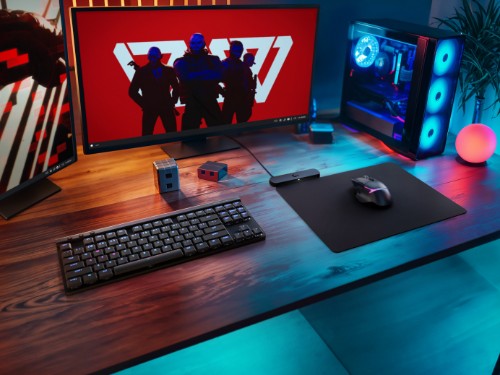 Logitech G 947-000003 mouse pad Gaming mouse pad Black