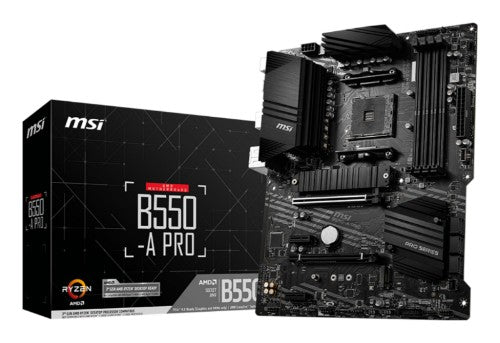 MSI B550-A PRO motherboard AMD B550 Socket AM4 ATX