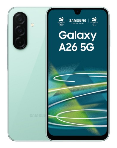 Samsung Galaxy A26 17 cm (6.7") Hybrid Dual SIM Android 15 5G USB Type-C 6 GB 128 GB 5000 mAh Mint colour