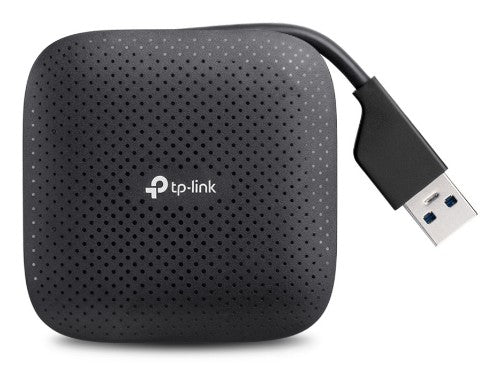 TP-Link UH400 interface hub USB 3.2 Gen 1 (3.1 Gen 1) Type-A 5000 Mbit/s Black
