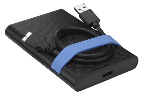 Verbatim Store'N'Go Enclosure Kit HDD/SSD enclosure Black, Blue 2.5"