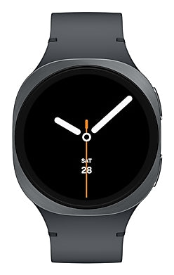 Samsung Galaxy Watch 8 3.3 cm (1.3") AMOLED 40 mm Digital 438 x 438 pixels Touchscreen Graphite Wi-Fi GPS (satellite)