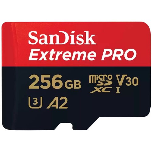 SanDisk Extreme PRO 256 GB MicroSDXC UHS-I Class 10