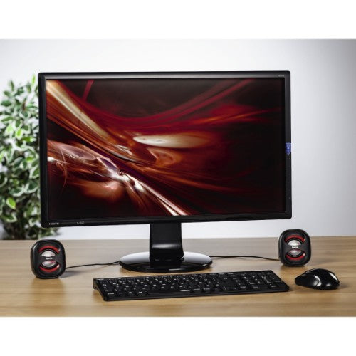 Hama Sonic Mobil 183 Black, Red Wired 3 W